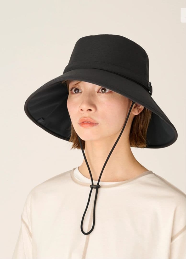 サンバリア100　ウィンドハット　L　ブラック　箱なし