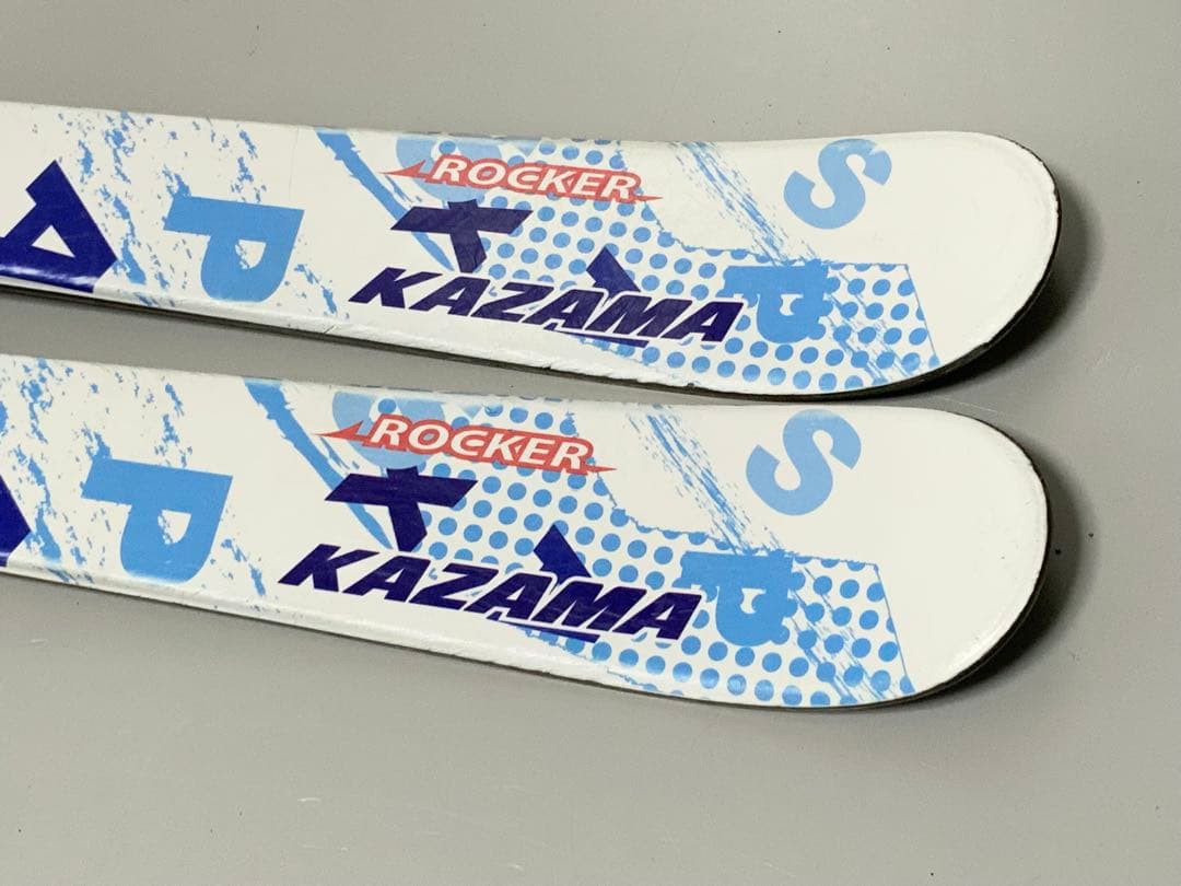 KAZAMA ジュニアスキーセット　板106cm／ブーツ21cm