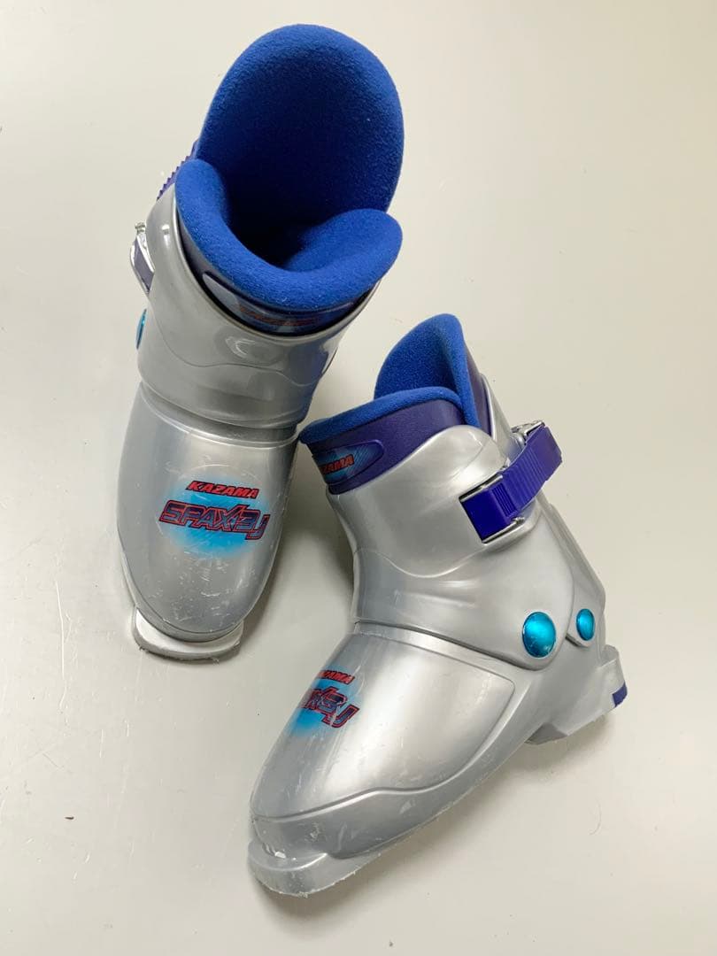 KAZAMA ジュニアスキーセット　板106cm／ブーツ21cm