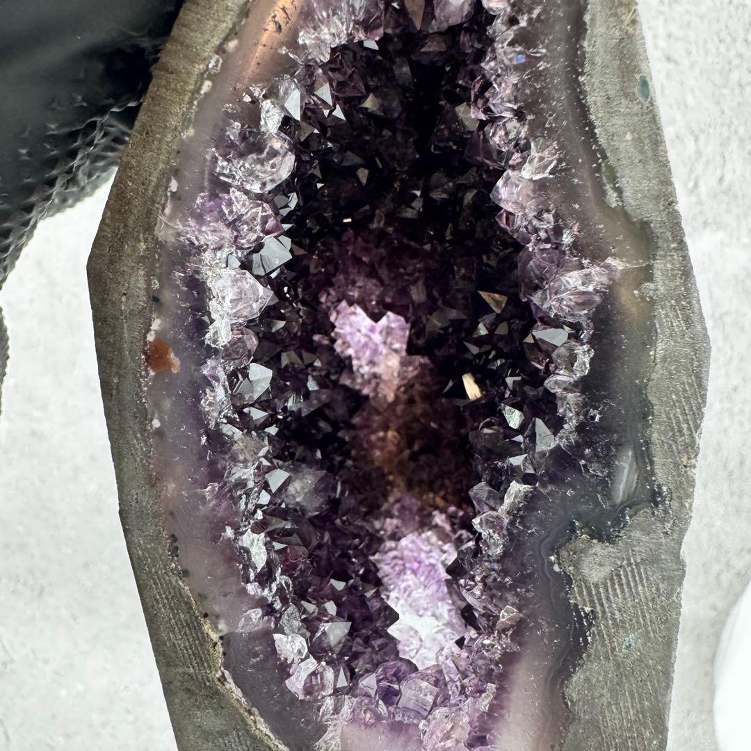 G-99アメジストクラスター 小型ドーム 原石 天然石 パワーストーン　希少