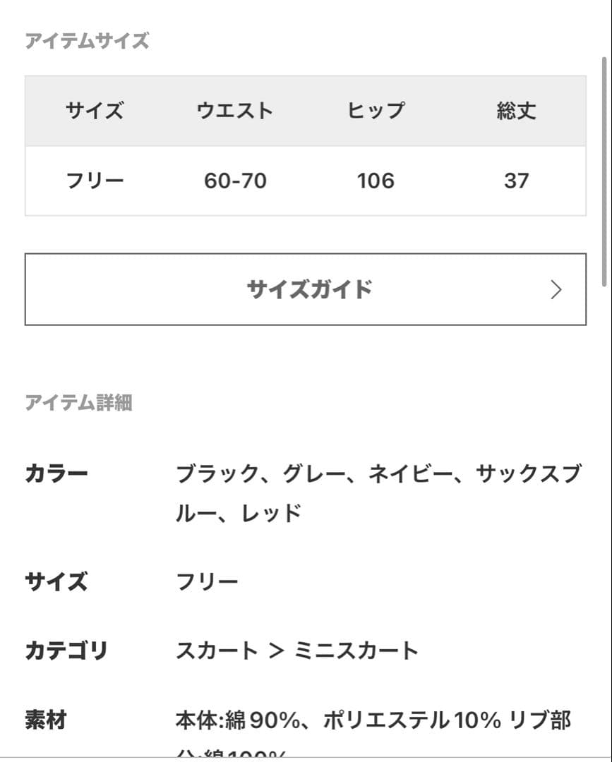 新品タグ付 CHAMPION HOLIDAY ミニスカート