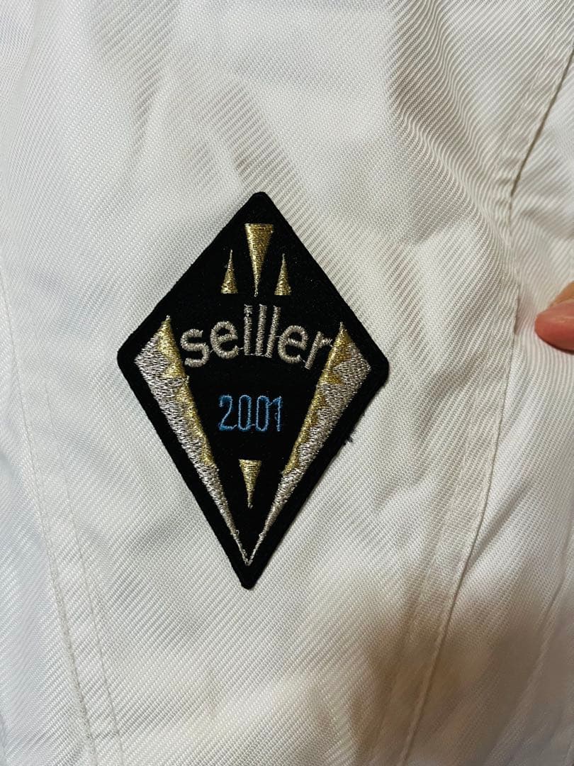 seiller スキーウェア セットアップL ホワイト/グリーン