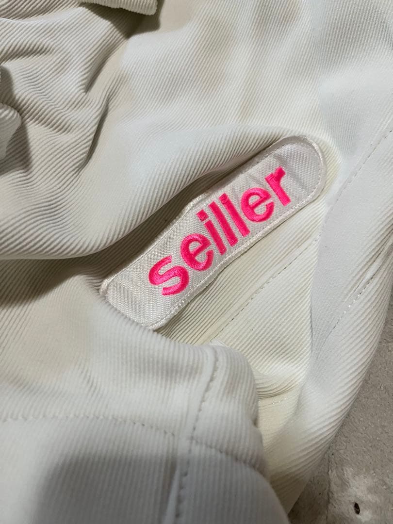 seiller スキーウェア セットアップL ホワイト/グリーン