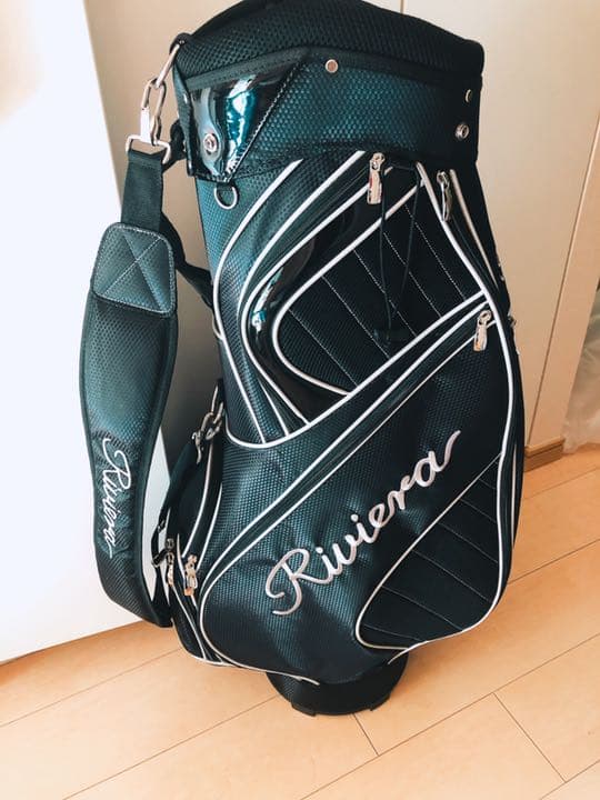 RIVIERA キャディバッグ 黒