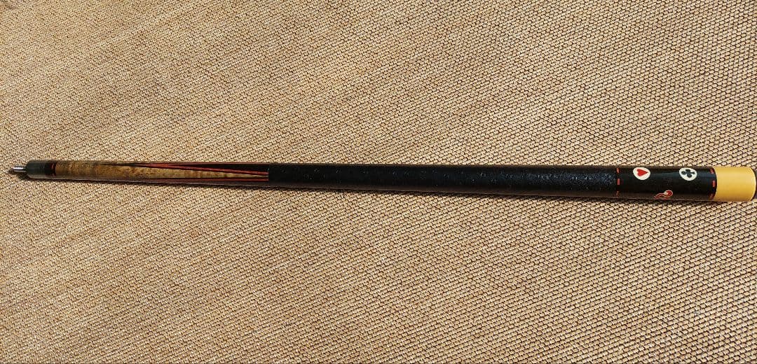 ば*あ様 希少！ビリヤード　中古カスタムキュー　ヒューブラー　Huebler