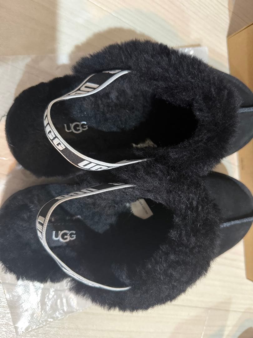 UGG Australia 22.5㎝　ムートン　スリッパ　ファンケット