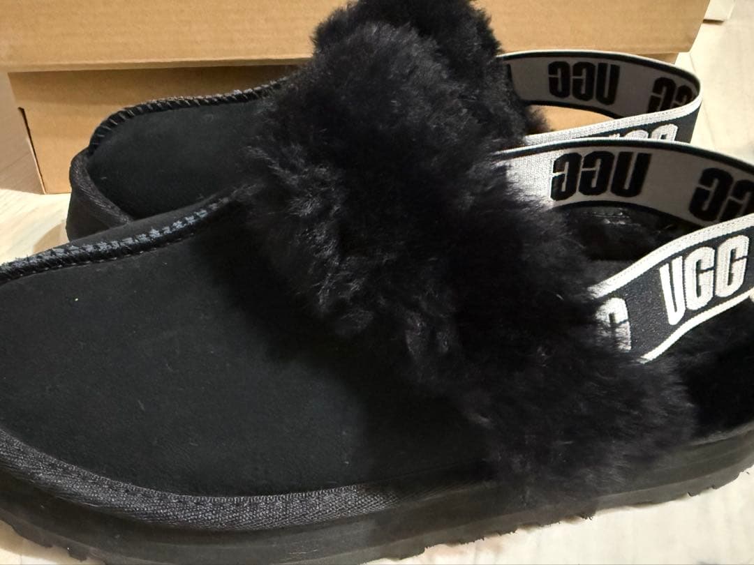 UGG Australia 22.5㎝　ムートン　スリッパ　ファンケット