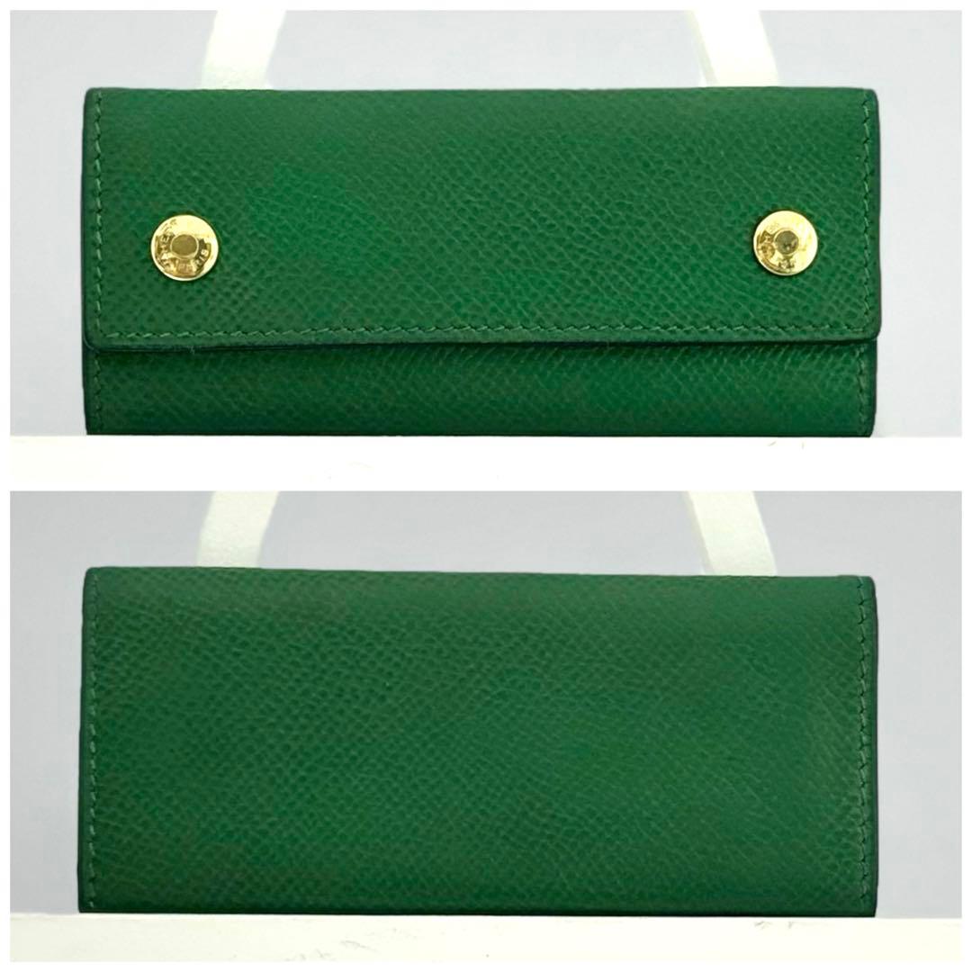 お年玉セール‼️【入手困難‼️レアカラー‼️エルメス　キーケース　4連　エテュイクレ