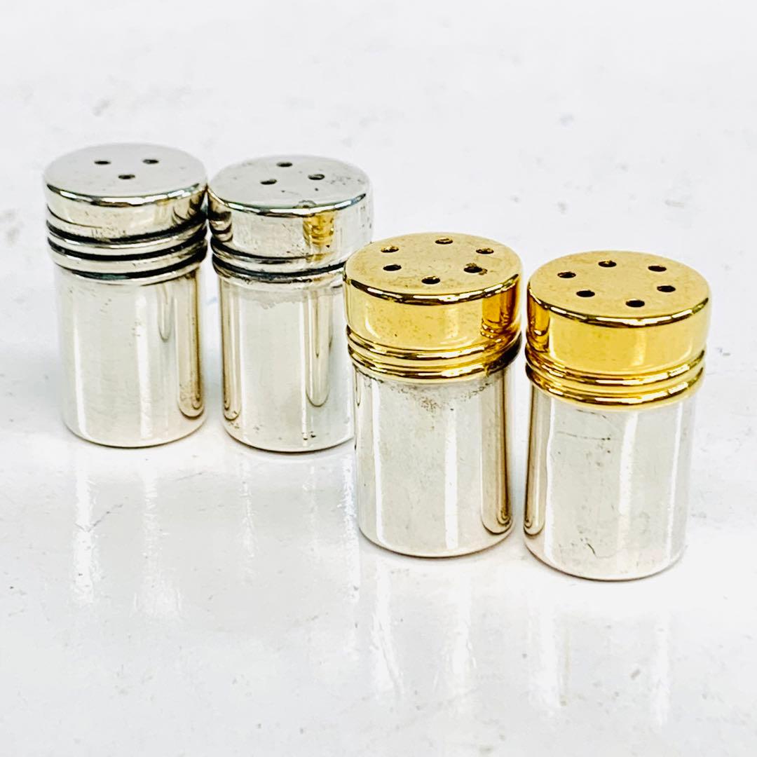 ティファニー スパイスケース 調味料入れ シルバー 9251004-S4398h