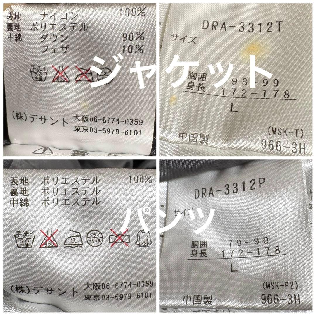 ♦︎良品♦︎DESCENTEスキーウェア　スノボウェア (ダウンジャケット) L