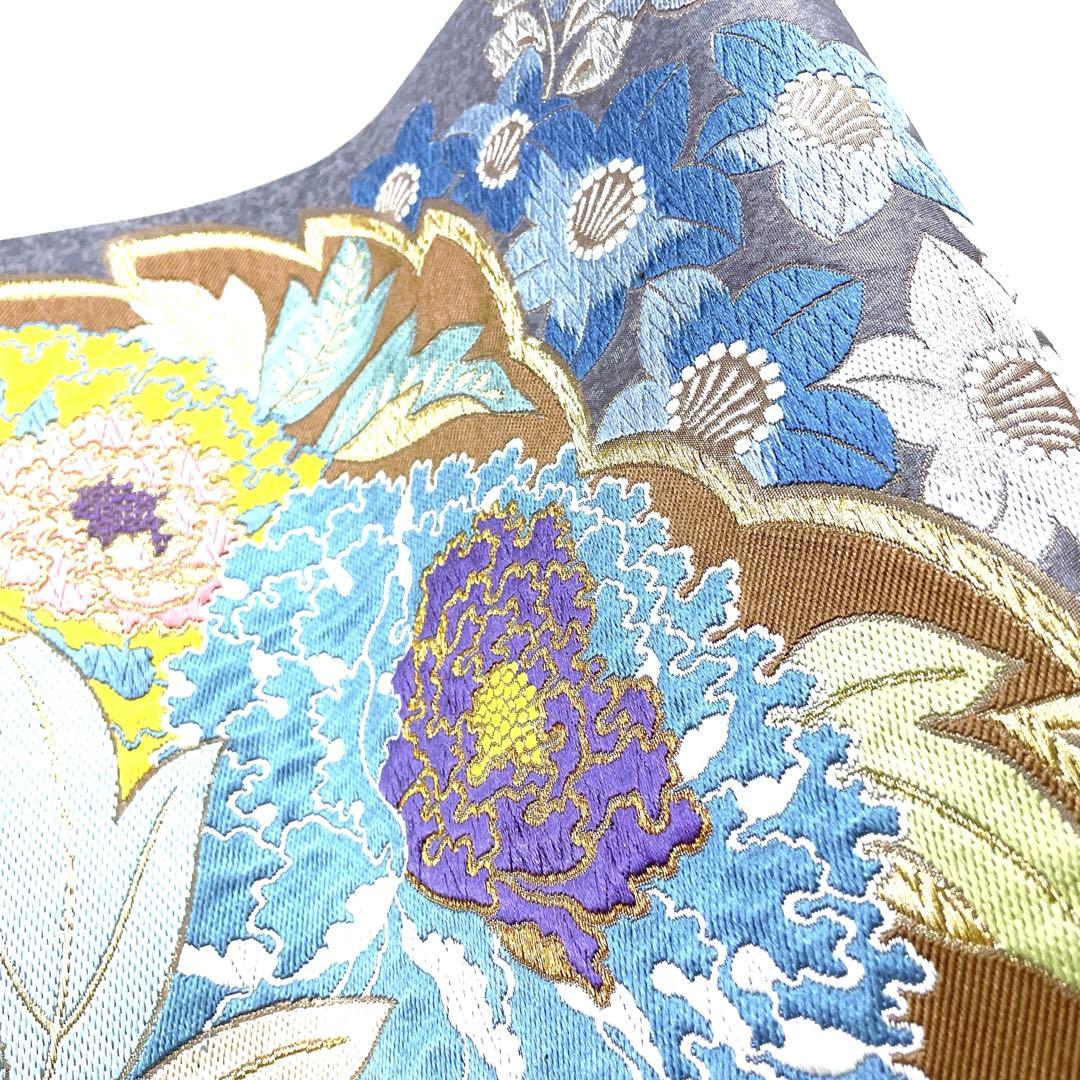 帯5003 ●高級 正絹 六通 袋帯