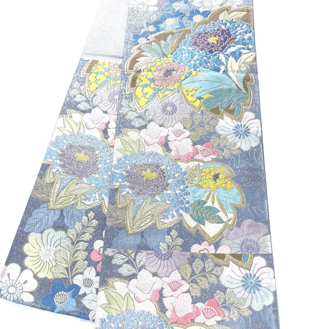 帯5003 ●高級 正絹 六通 袋帯