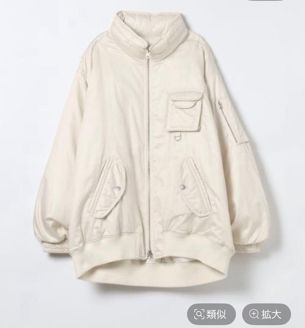 s.n.anプロフ必読  JEANASIS Army BIGブルゾン