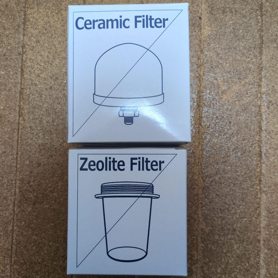 セラミックフィルター・ゼオライトフィルターセット