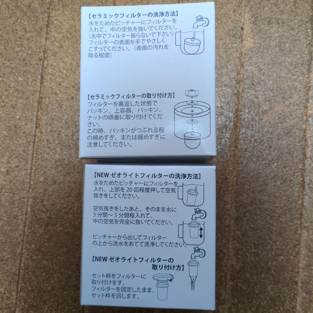 セラミックフィルター・ゼオライトフィルターセット