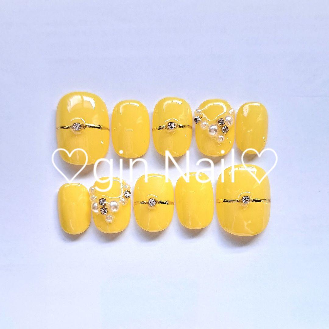 冬物セール❤️あめとSHOP❤️　ネイルチップ　チークネイル　ワンホン