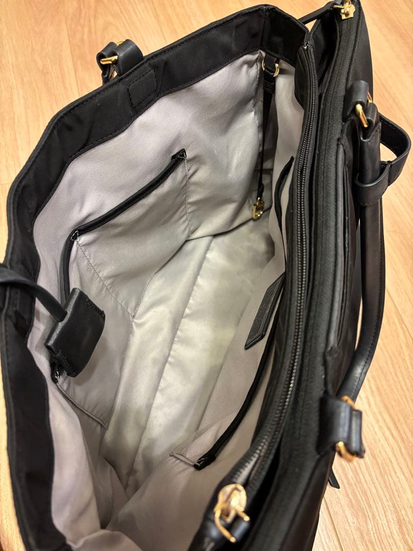 【美品】TUMI ビジネストートバッグ 黒
