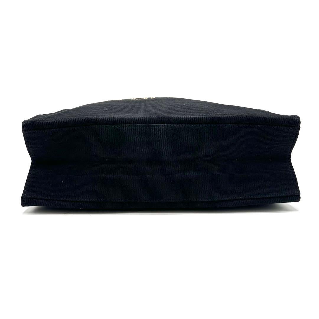 【未使用品】FENDI PERFUMES トートバッグ A4可 キャンバス 黒