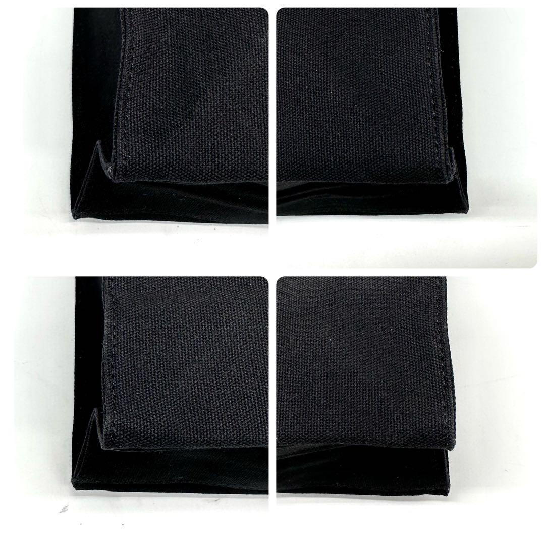 【未使用品】FENDI PERFUMES トートバッグ A4可 キャンバス 黒