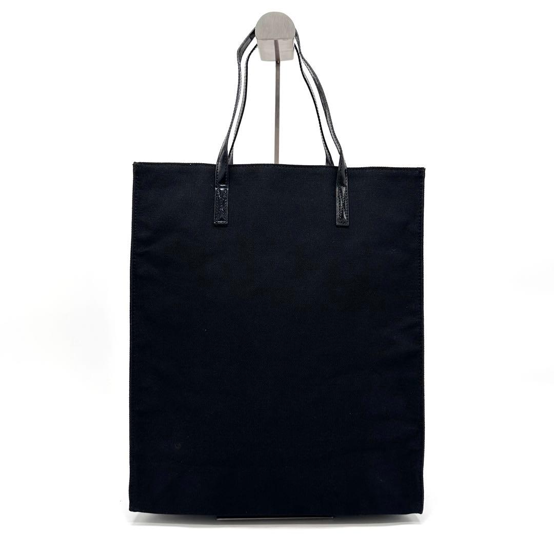 【未使用品】FENDI PERFUMES トートバッグ A4可 キャンバス 黒