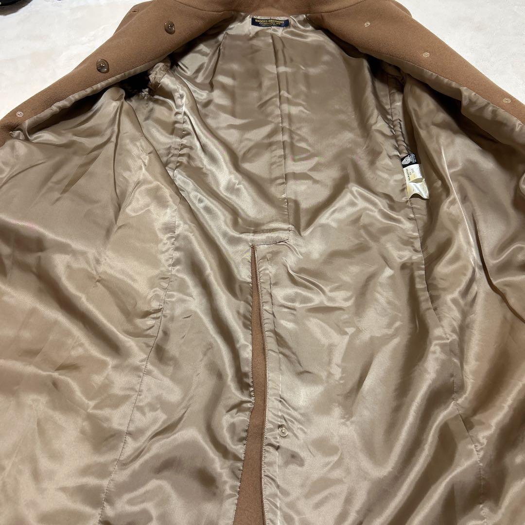 ブルックスブラザーズ チェスターコート ロングコート ダブル 金ボタン カシミヤ