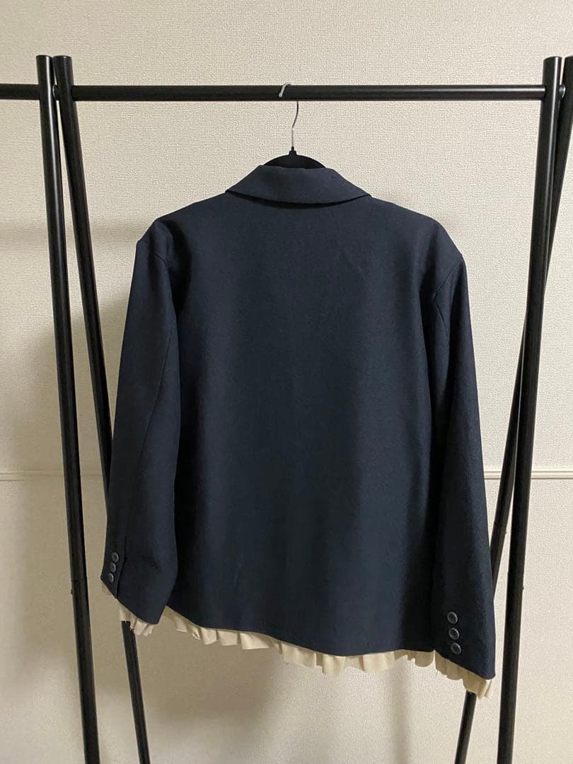 loin nuit フリルレイヤードデザインジャケット /ビスチェ セット