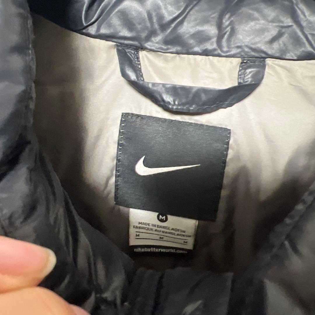 00s y2kナイキ ダウンベスト 550フィル ブラック 黒