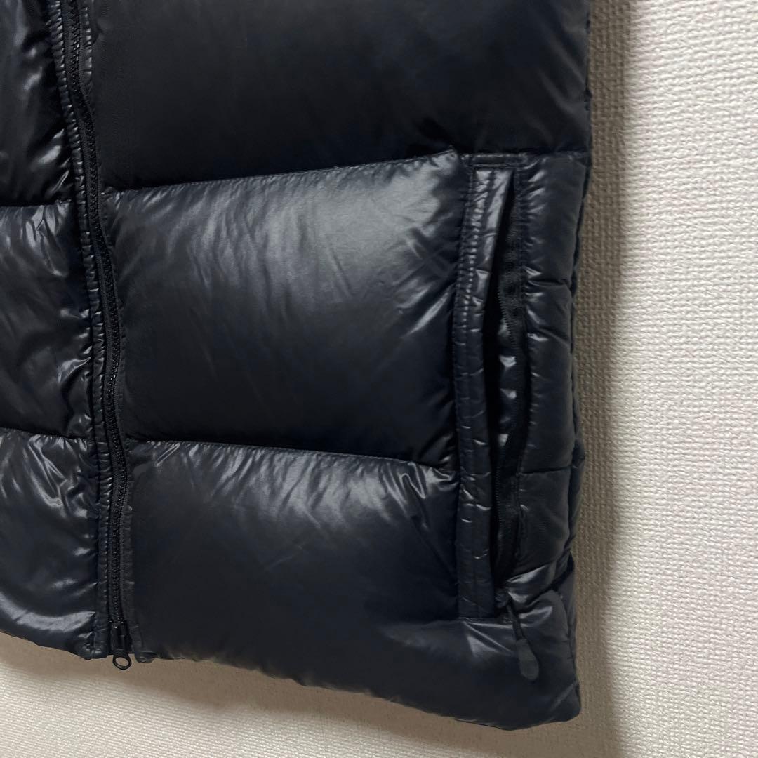 00s y2kナイキ ダウンベスト 550フィル ブラック 黒
