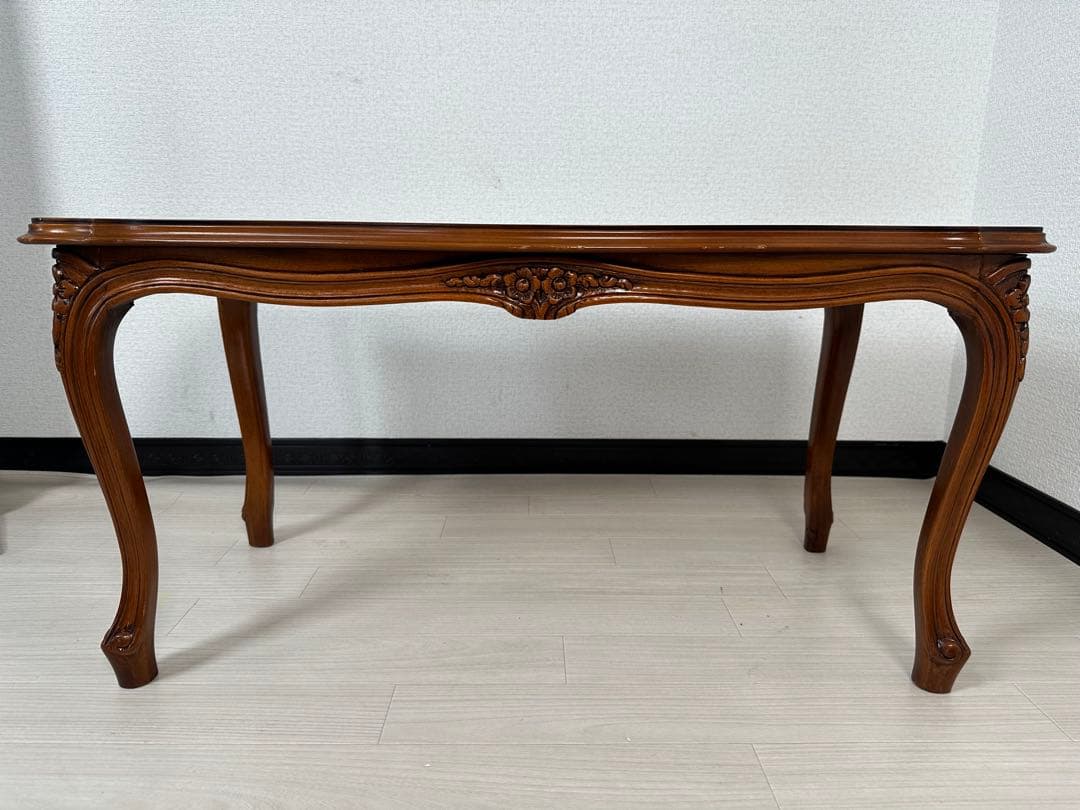 リビング テーブル ルイ15世様式 ロココ調子 クラシック 猫足 i4※