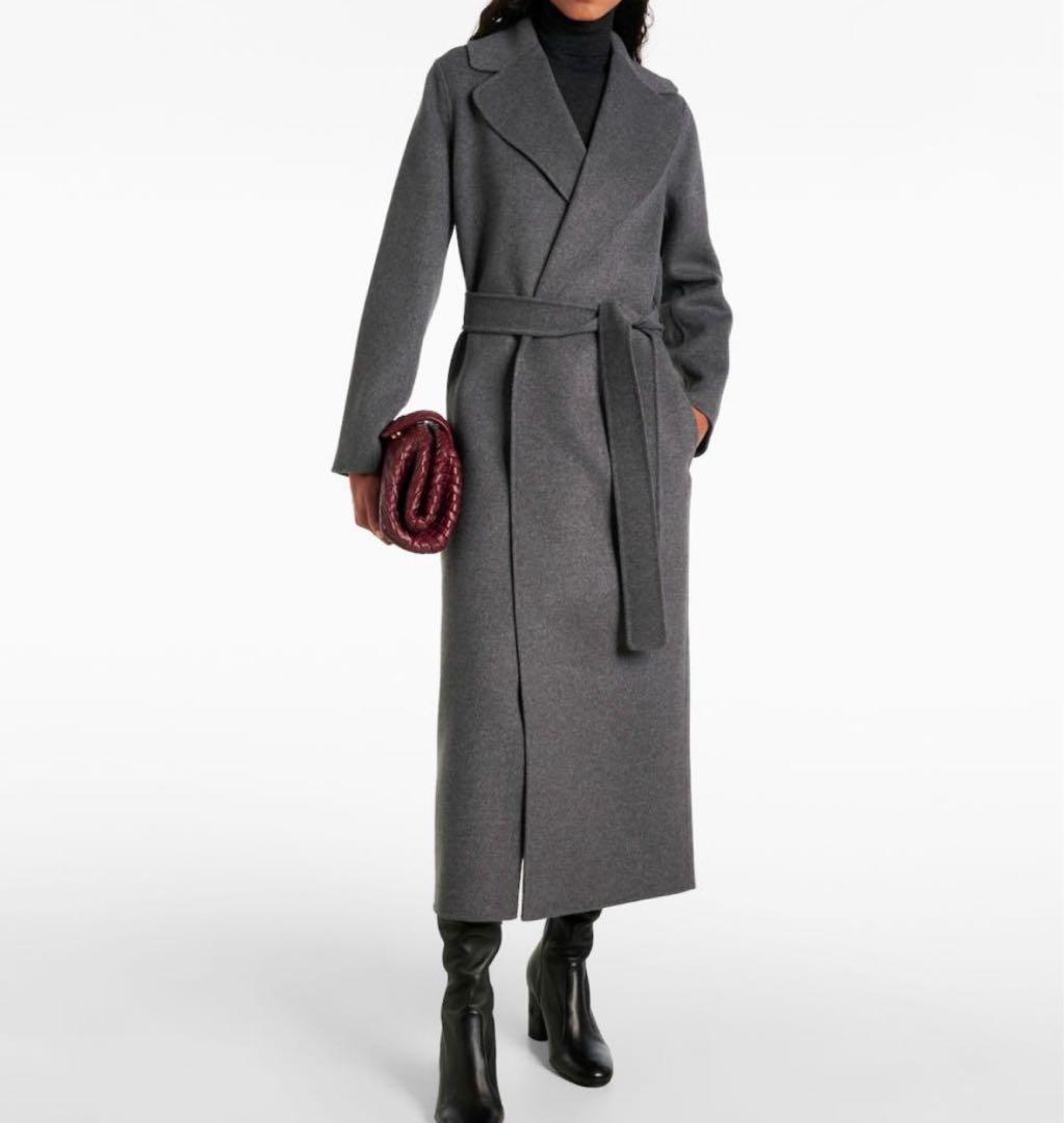 S MaxMara グレー ロングコート