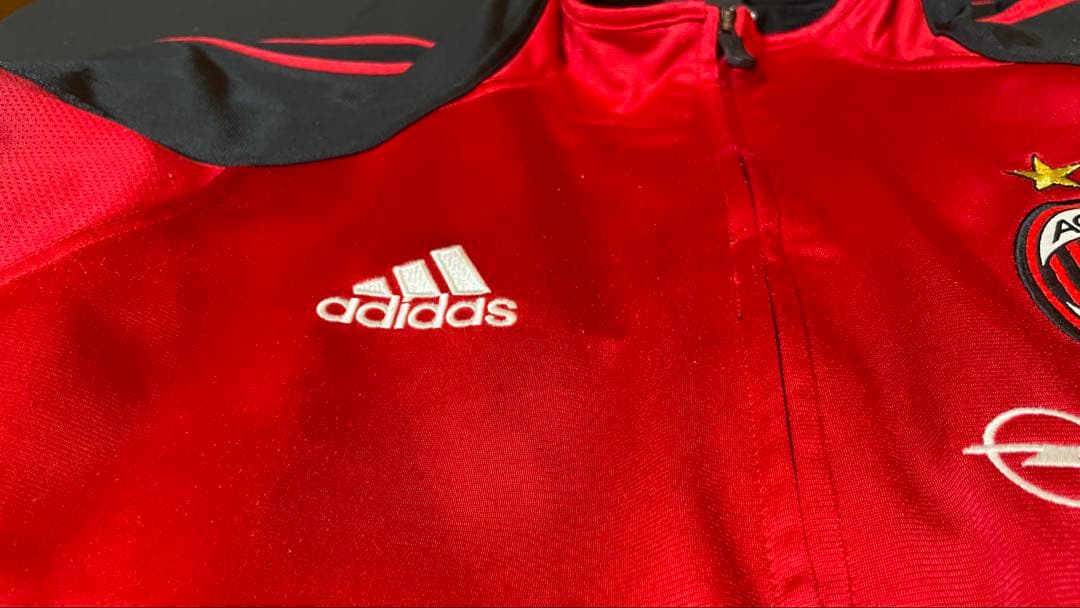 【激レア・正規品】ACミラン 2004 adidas ジャージ上下L OPEL