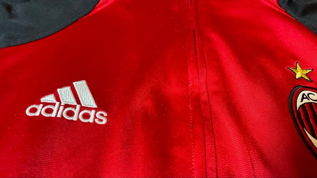 【激レア・正規品】ACミラン 2004 adidas ジャージ上下L OPEL