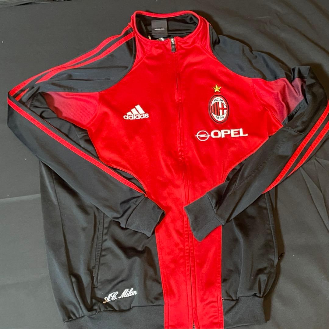 【激レア・正規品】ACミラン 2004 adidas ジャージ上下L OPEL