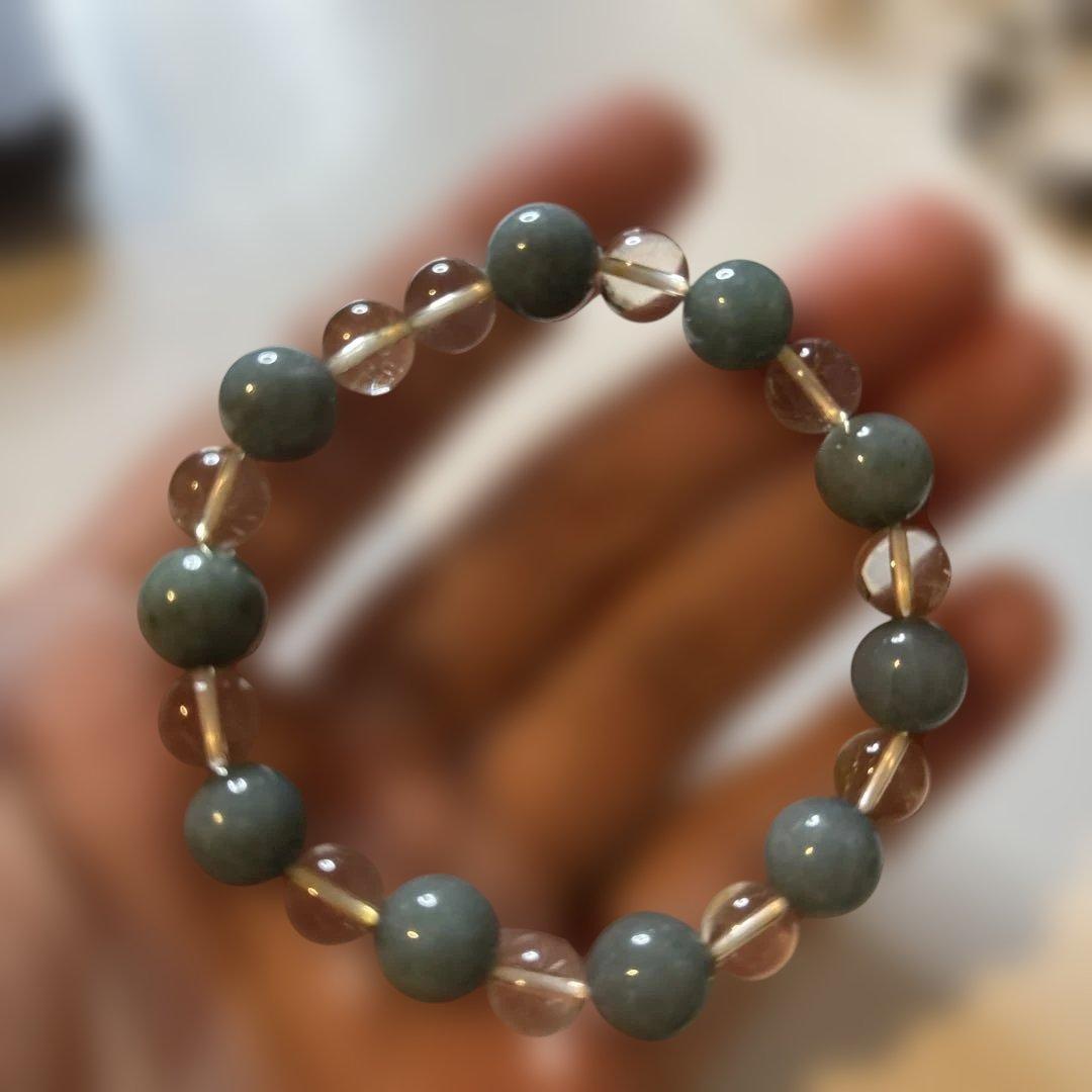 翡翠と水晶たん！すっごい癒し！綺麗！ジュワーンとくる！