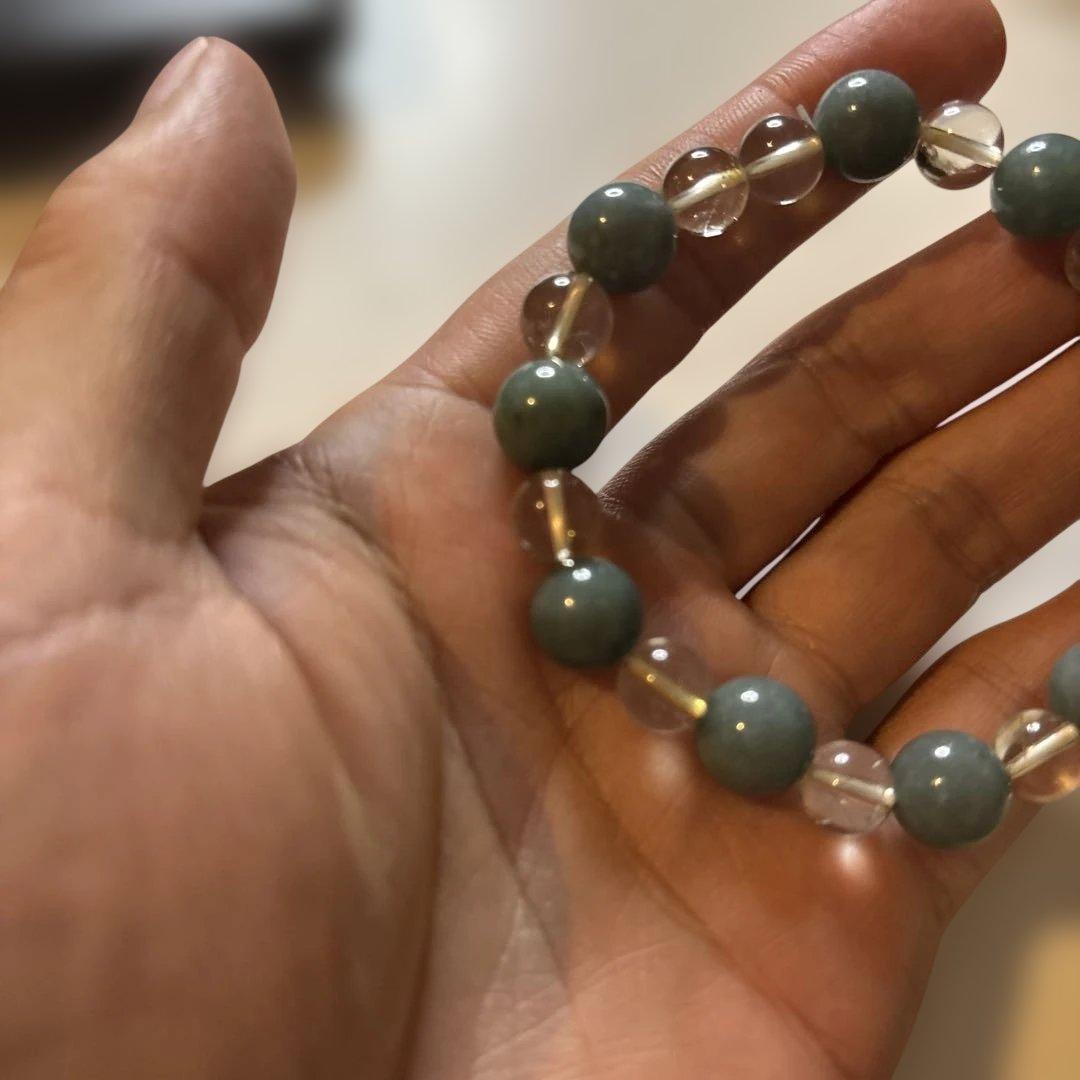 翡翠と水晶たん！すっごい癒し！綺麗！ジュワーンとくる！