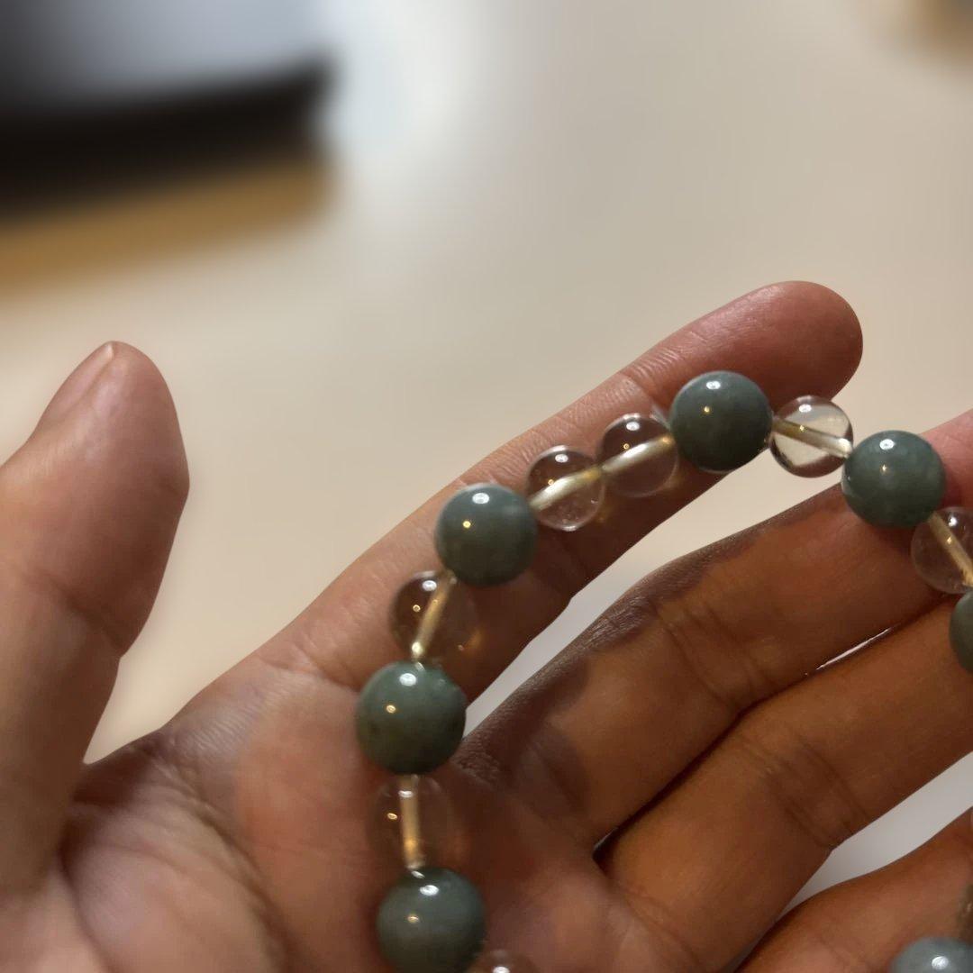 翡翠と水晶たん！すっごい癒し！綺麗！ジュワーンとくる！