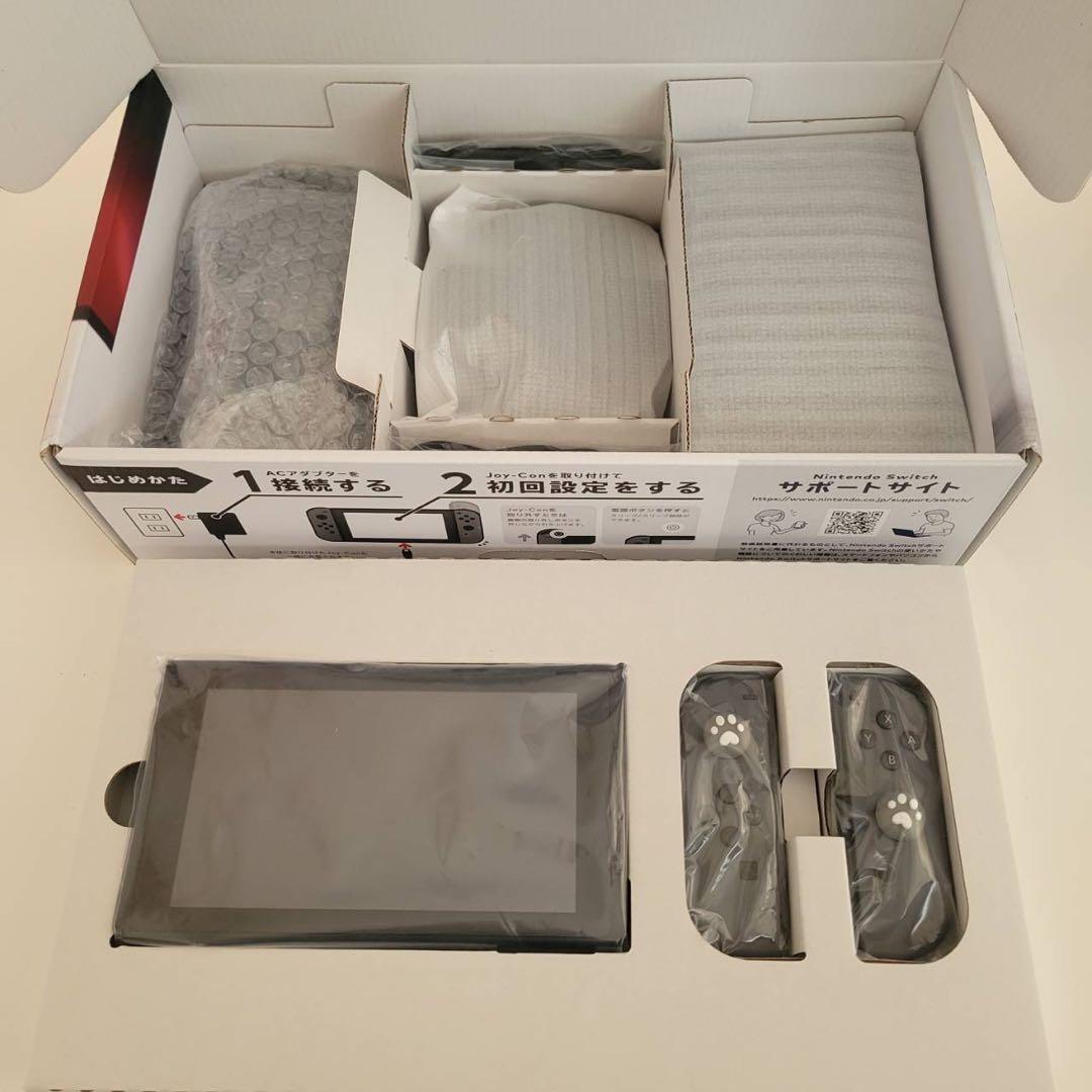 NintendoSwitch 本体 グレー コントローラー付き