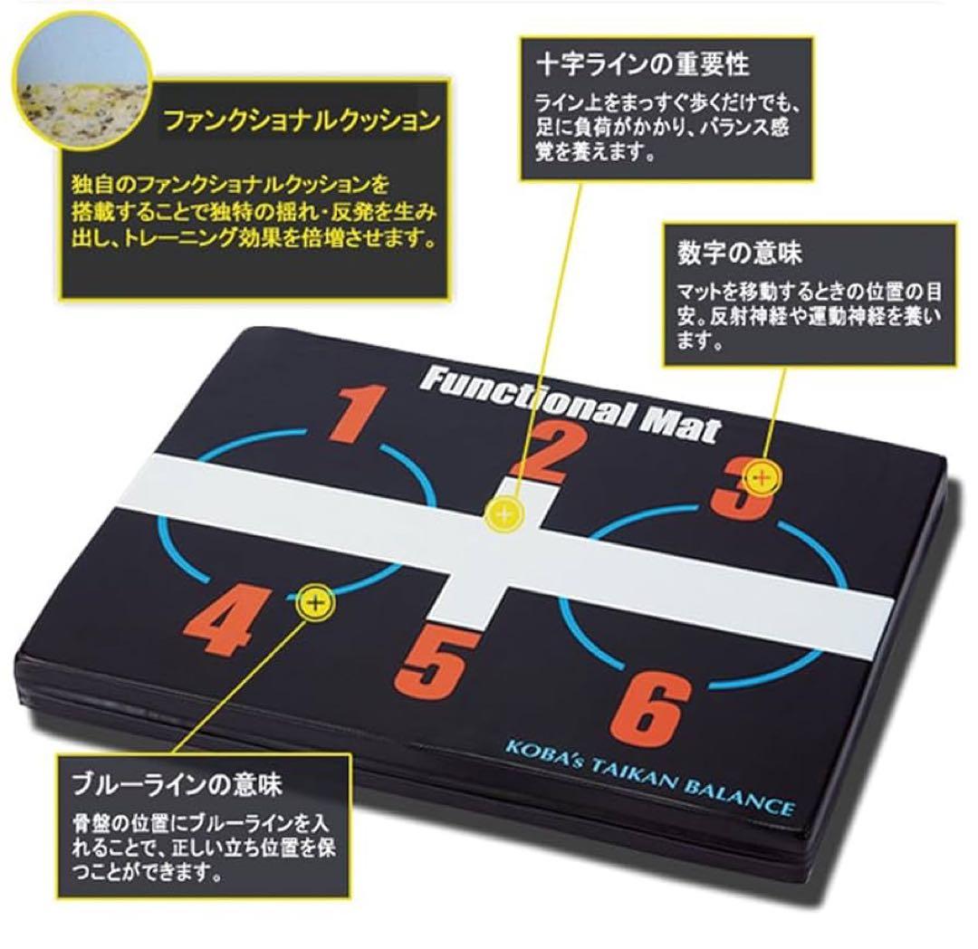 最終値引 KOBAトレ ファンクショナルマットコバトレバランスエクササイズマット