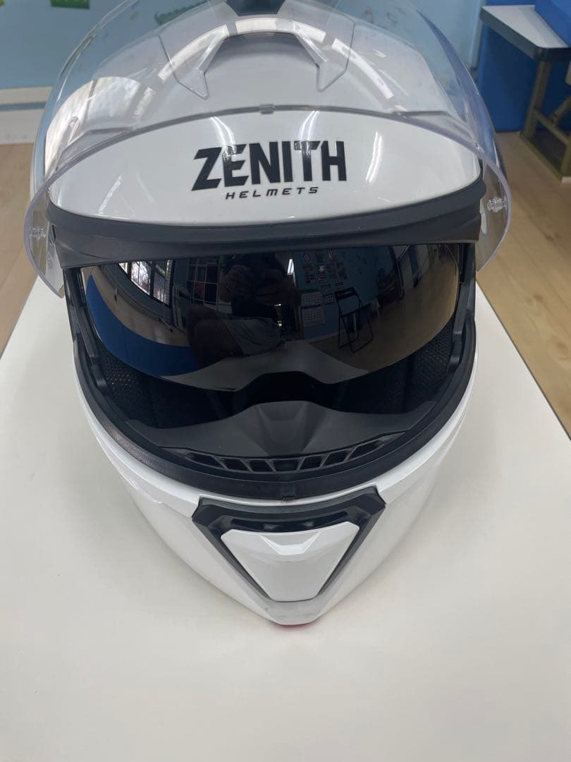 ヤマハZENITH フルフェイスヘルメット ホワイトmサイズ
