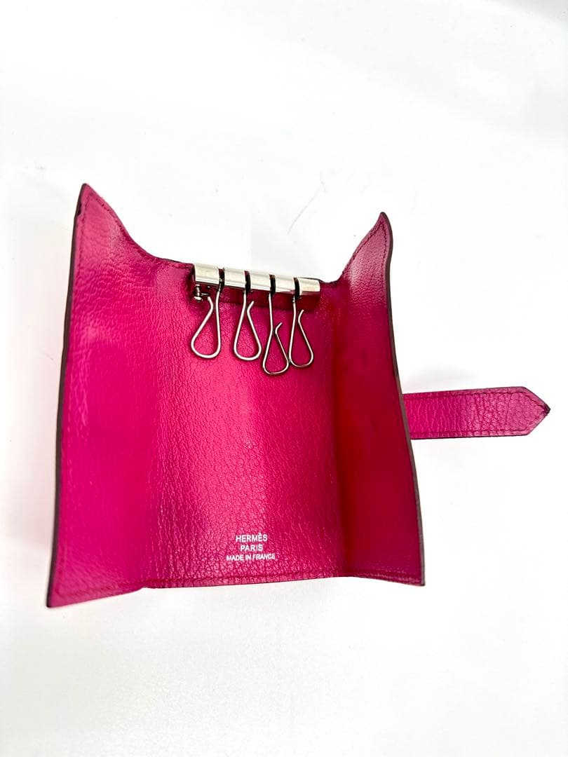 HERMES ベアン ヴォーエプソン 4連 キーケース◻︎M刻印（342_10)