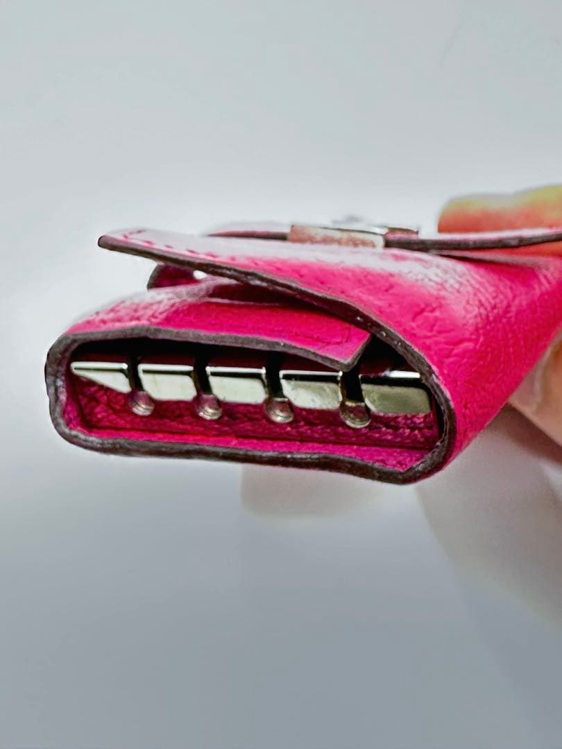 HERMES ベアン ヴォーエプソン 4連 キーケース◻︎M刻印（342_10)