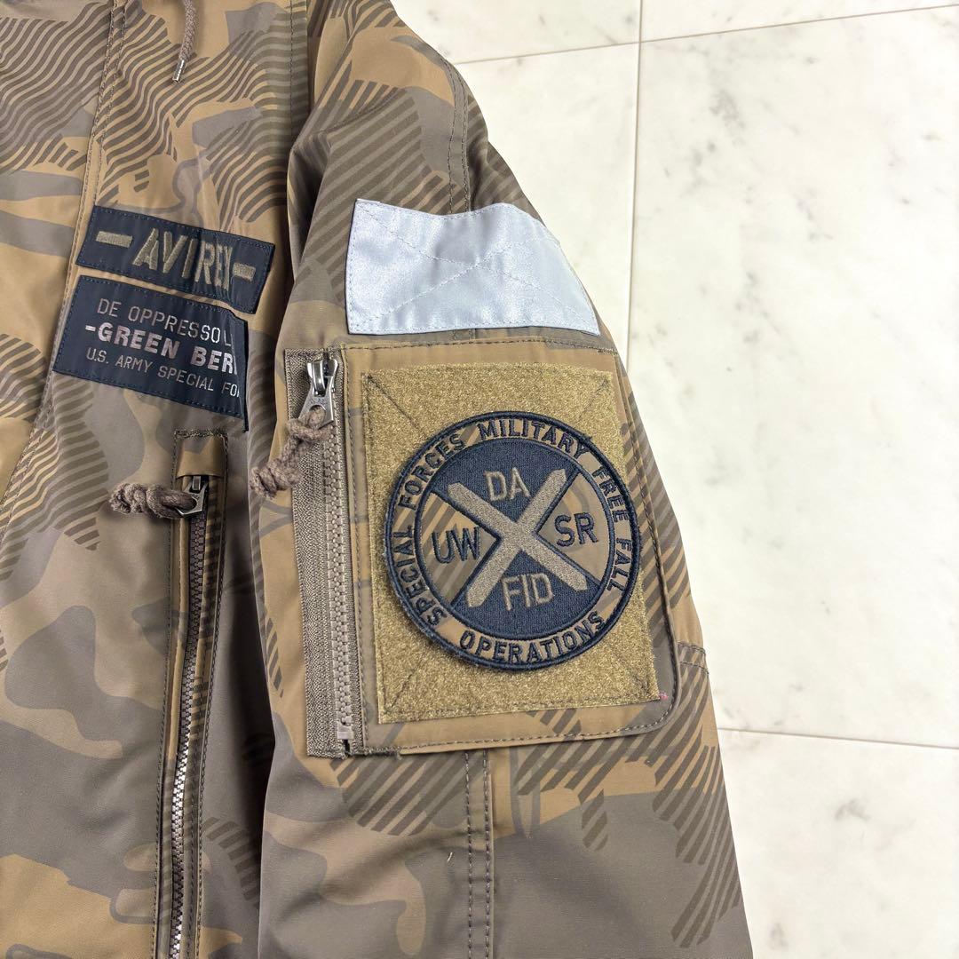 【極美品】アヴィレックス N-3B フライトジャケット モデファイ ハロ L