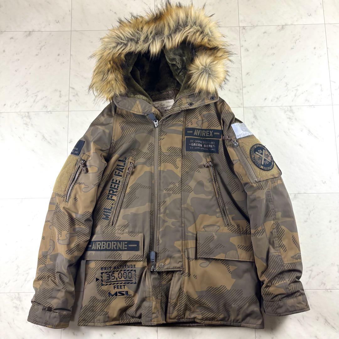 【極美品】アヴィレックス N-3B フライトジャケット モデファイ ハロ L