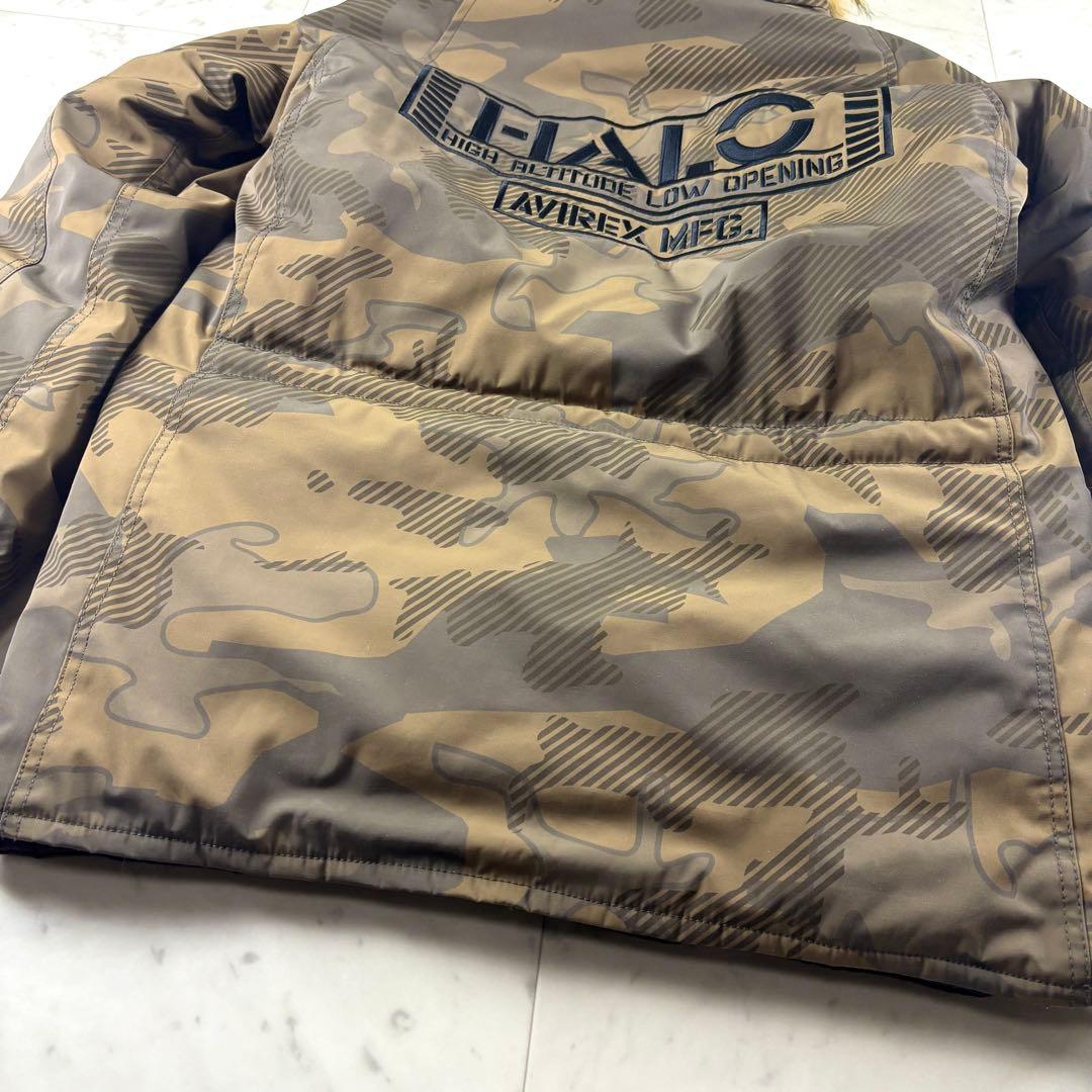 【極美品】アヴィレックス N-3B フライトジャケット モデファイ ハロ L