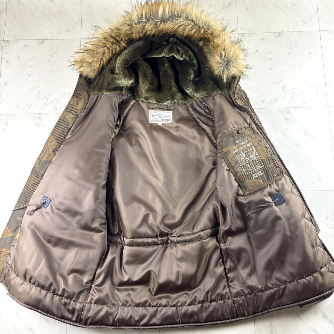 【極美品】アヴィレックス N-3B フライトジャケット モデファイ ハロ L