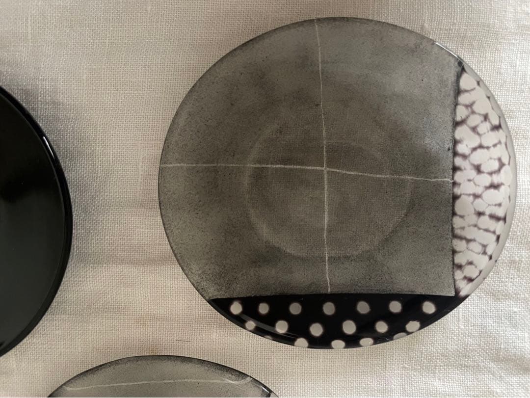 辻和美さん　小皿3枚セット