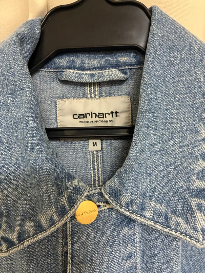 11/20まで値引き Carhartt デニムカバーオール M ライトブルー