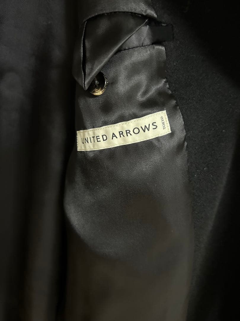 ユナイテッドアローズ モッサバルマカーンコート ブラック　M