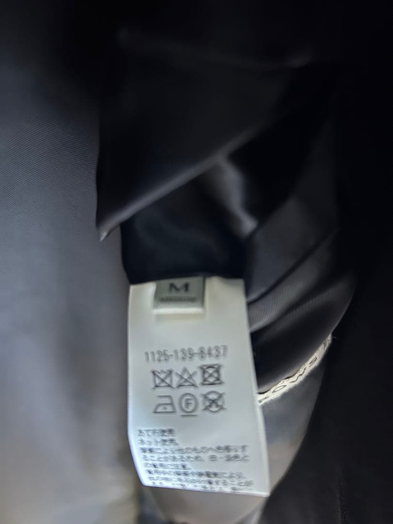 ユナイテッドアローズ モッサバルマカーンコート ブラック　M