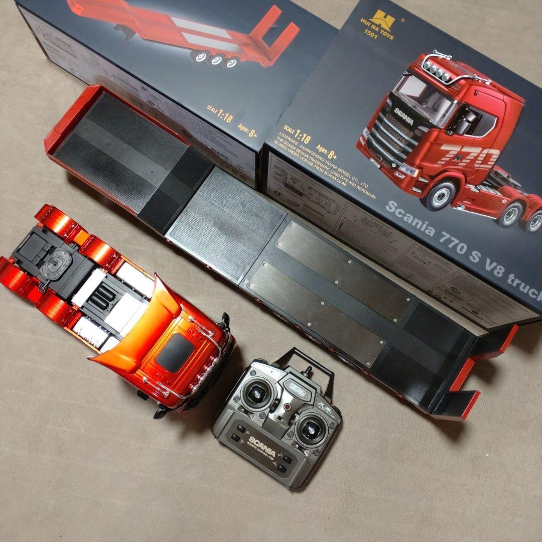 スカニア SCANIA 770 トレーラー ラジコン バッテリー2本付属